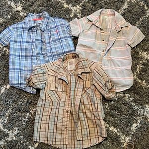 Toddler boys button down shirt